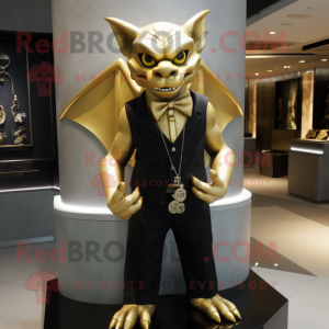 Gold Gargoyle maskot...