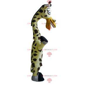 Melman mascot the famous giraffe from Madagascar cartoon -