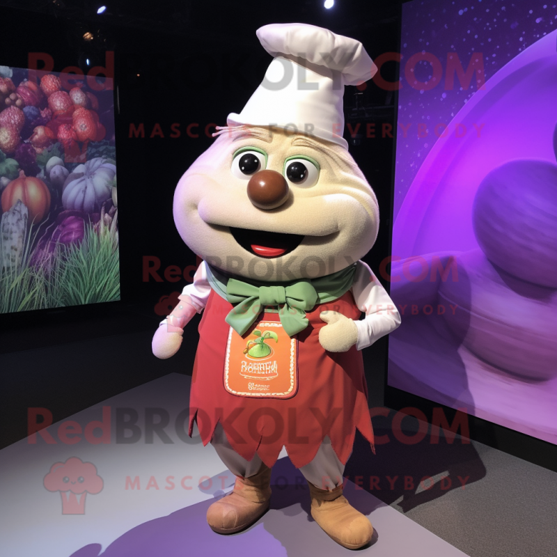 nan Onion mascot costume character dressed with a Henley Tee and Pocket squares nan Onion mascot costume character dressed with a Henley Tee and Pocket squares
