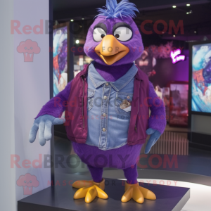 Purple Pigeon mascotte...