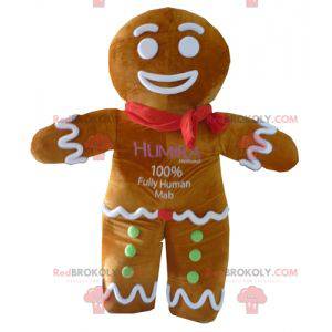 Mascot Ti famous gingerbread cookie in Shrek - Redbrokoly.com