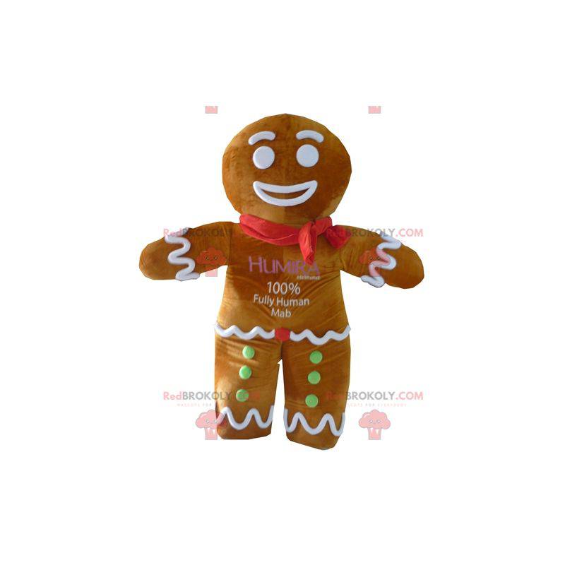 Mascot Ti beroemde peperkoekkoekje in Shrek - Redbrokoly.com