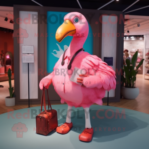 Rosafarbener Flamingo...