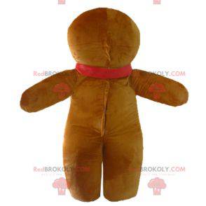 Mascot Ti famous gingerbread cookie in Shrek - Redbrokoly.com