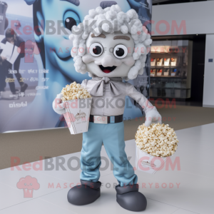 Silver Pop Corn mascotte...