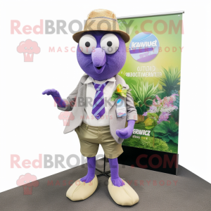 Lavendel Kiwi mascotte...