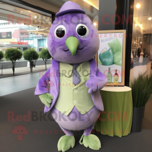 Lavendel Kiwi mascotte...