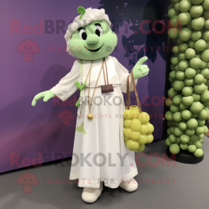 White Grape maskot kostume...