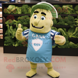 Cyan Caesar Salad mascotte...