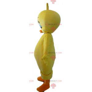 Mascot Titi famoso canario amarillo Looney Tunes -