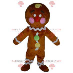 Mascot Ti famous gingerbread cookie in Shrek - Redbrokoly.com