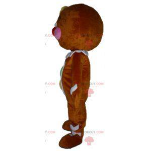 Mascot Ti famous gingerbread cookie in Shrek - Redbrokoly.com