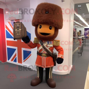 Brun brittisk Royal Guard...