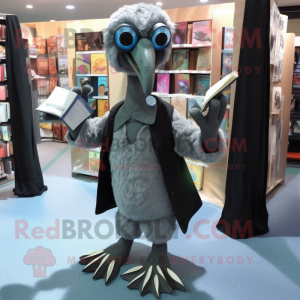 Gray Dodo Bird mascotte...