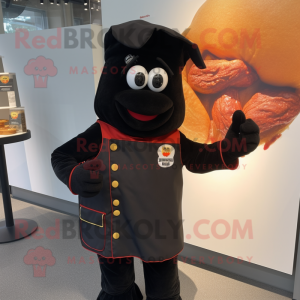 Black Currywurst mascotte...