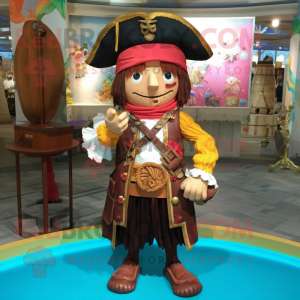  Pirate mascotte kostuum...