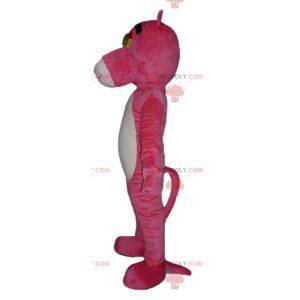 Pink panther mascot cartoon character - Redbrokoly.com