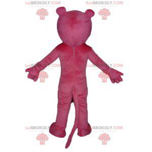 Pink panter maskot tegneseriefigur - Redbrokoly.com