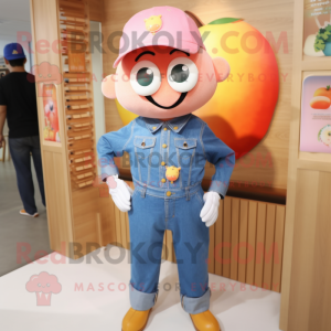 Peach Pepper maskot kostume...