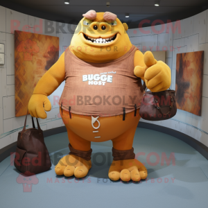 Rust Ogre mascotte kostuum...