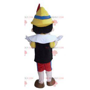 Maskottchen Pinocchio berühmte Zeichentrickfigur -