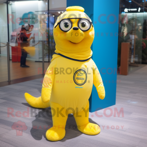 Lemon Yellow Seal maskot...