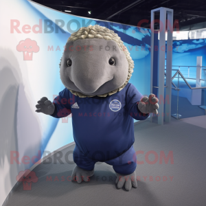 Navy Glyptodon mascotte...