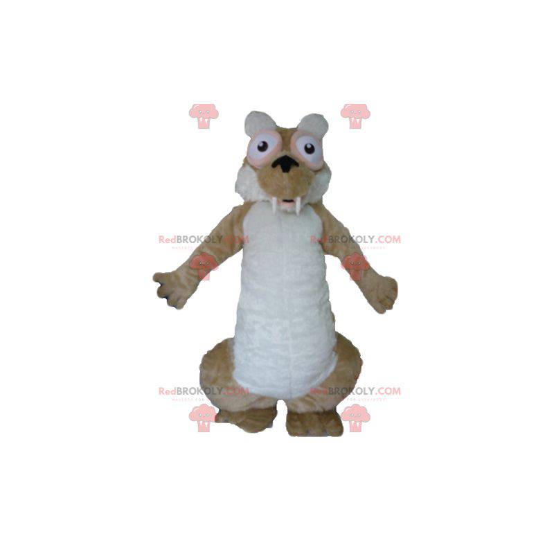 Mascotte famosa di Scrat dello scoiattolo dell'era glaciale -