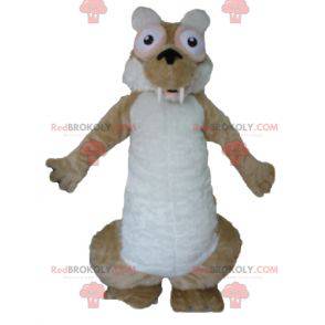 Mascotte famosa di Scrat dello scoiattolo dell'era glaciale -