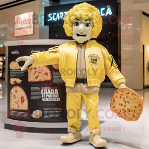 Gold Caesar Salad mascotte...