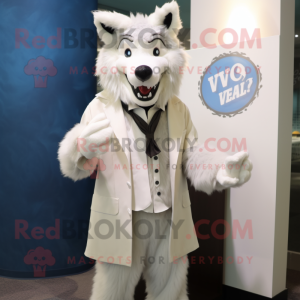 Cream Say Wolf maskot...