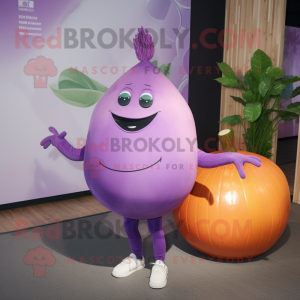 Purple Melon mascotte...