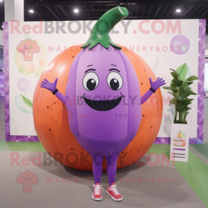 Purple Melon mascotte...