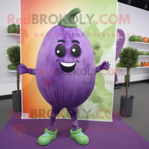 Purple Melon mascotte...