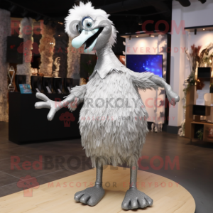 Silver Ostrich mascotte...