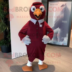 Maroon Pigeon mascotte...