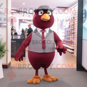 Maroon Pigeon mascotte...