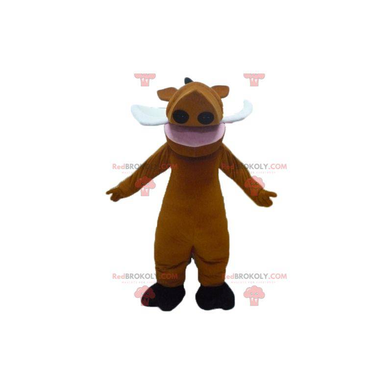 Maskot Pumba slavný prase bradavičnaté z kresleného filmu Lví Maskot Pumba slavný prase bradavičnaté z kresleného filmu Lví