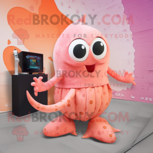 Peach Kraken mascotte...