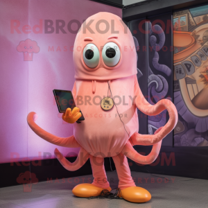 Peach Kraken mascotte...