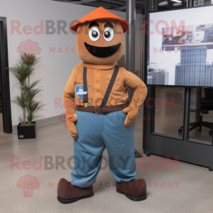 Rust Aglet mascotte kostuum...