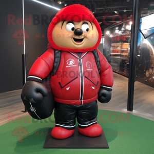 Personagem de mascote Red...