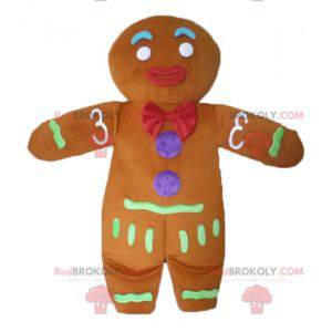 Mascot Ti famous gingerbread cookie in Shrek - Redbrokoly.com