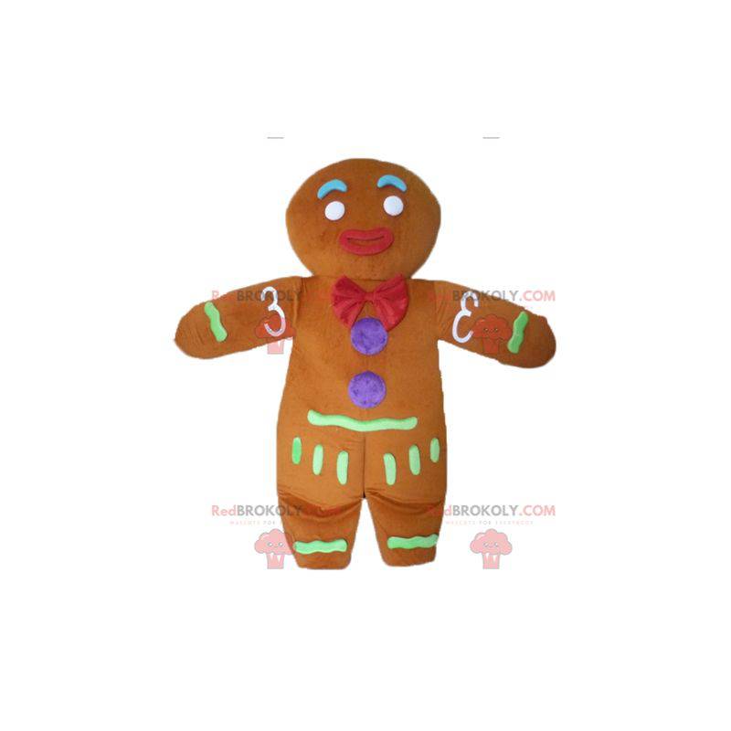 Mascot Ti famoso biscotto di pan di zenzero a Shrek -