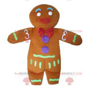 Mascot Ti famous gingerbread cookie in Shrek - Redbrokoly.com