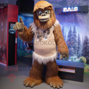  Sasquatch mascotte...