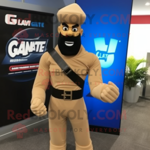 Tan Gi Joe mascotte kostuum...