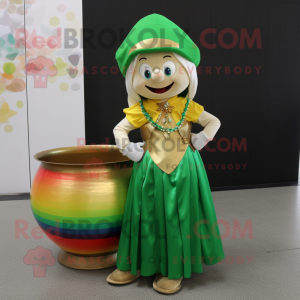  Pot Of Gold maskot kostume...