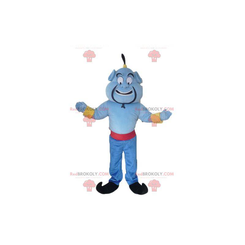 Genie mascot famous cartoon character Aladdin - Redbrokoly.com