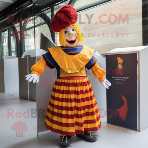  Swiss Guard maskot drakt...